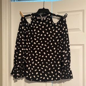 Cold shoulder blouse